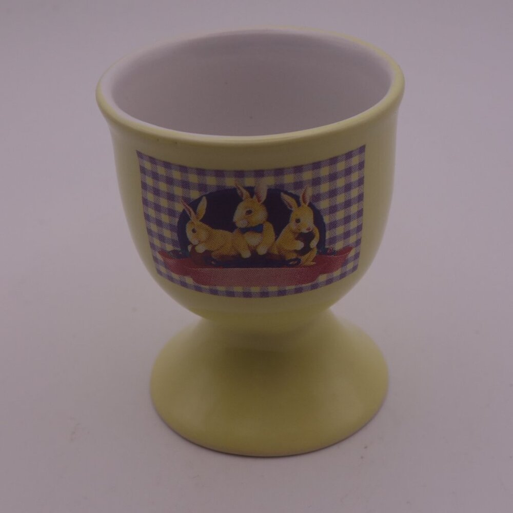 Laura Secord Bunny Ceramic Egg Holder
